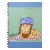 『虎のエラ/アキレス』著 ノートブック (正面)