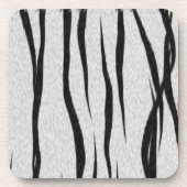 虎のストライプパターン。 コースター (正面)