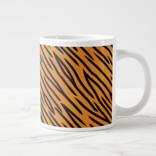 虎のストライプ ジャンボコーヒーマグカップ (右)