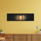 虎のパノラマカンバスプリントの目 キャンバスプリント (インサイチュ (リビング))