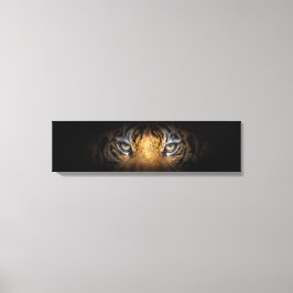 虎のパノラマカンバスプリントの目 キャンバスプリント