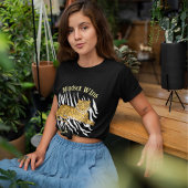 虎のマインドセットが女子実在黒戦で勝利 Tシャツ