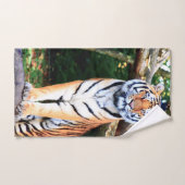 虎の保護区 ハンドタオル (ハンドタオル)
