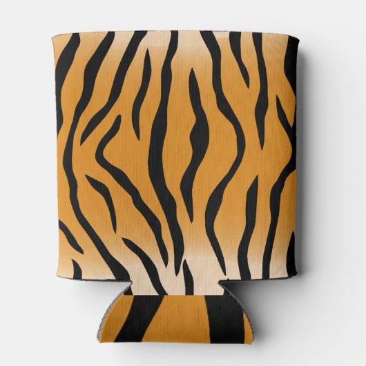 虎の動物模様 缶クーラー (裏面)