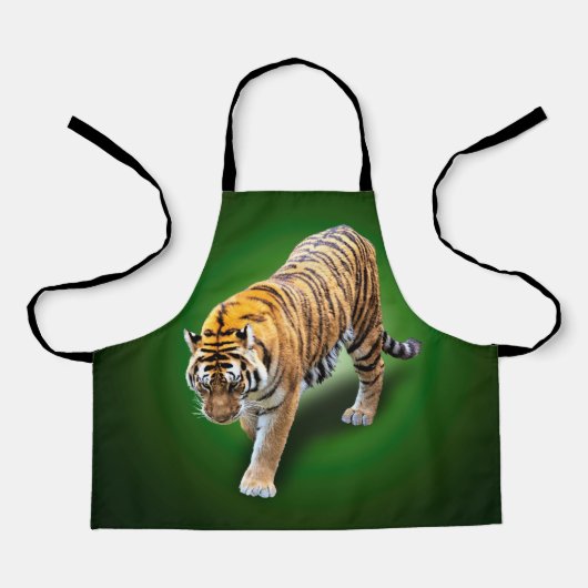 虎の勢いで進む エプロン (正面)