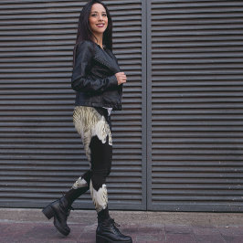 虎の反射レギンス-クラシック反射 レギンス