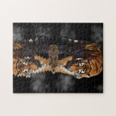 虎の反射 ジグソーパズル (横)