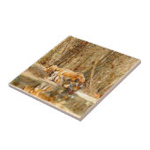 虎の反射 タイル (側面)