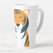 虎の口 カフェラテマグ (右アングル)