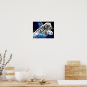 虎の壁紙 ポスター (キッチン)