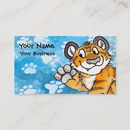 虎の子の名刺 名刺 (正面)