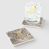 虎の子 ストーンコースター (横)