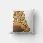 虎の宝箱 クッション (正面)