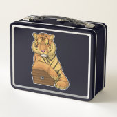 虎の宝箱 メタルランチボックス (裏面)