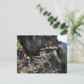 虎の巣の旗 ポストカード (スタンド正面)