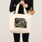 虎の巣 ラージトートバッグ (正面(商品))