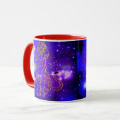 虎の年の魚座 マグカップ (正面左)