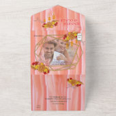 虎の年 オールインワン招待状 (外側)