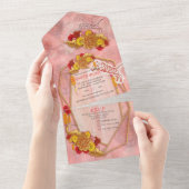 虎の年 オールインワン招待状 (貼ってはがせる)