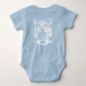 虎の年 ベビーボディスーツ (裏面)