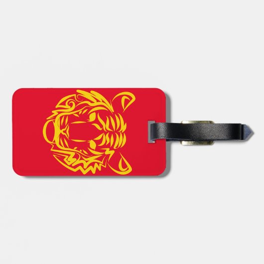 虎の年 ラゲッジタグ (裏面横)