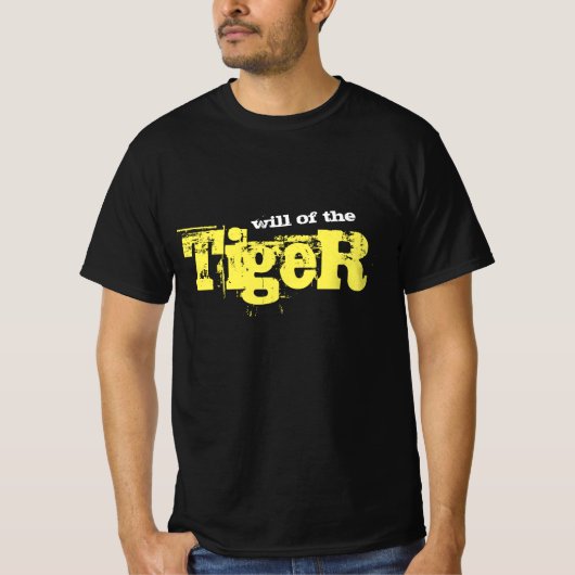 虎の意志 Tシャツ (正面)