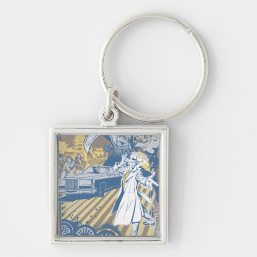 虎の戦い キーホルダー (正面)