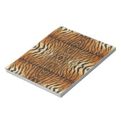 虎の毛皮のパターン ノートパッド (回転)