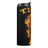 虎の炎。 タンブラー (回転左)