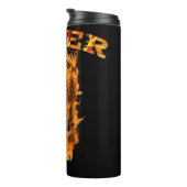 虎の炎。 タンブラー (回転右)