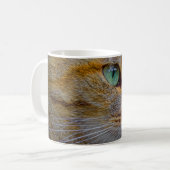 虎の猫の肖像 コーヒーマグカップ (正面左)