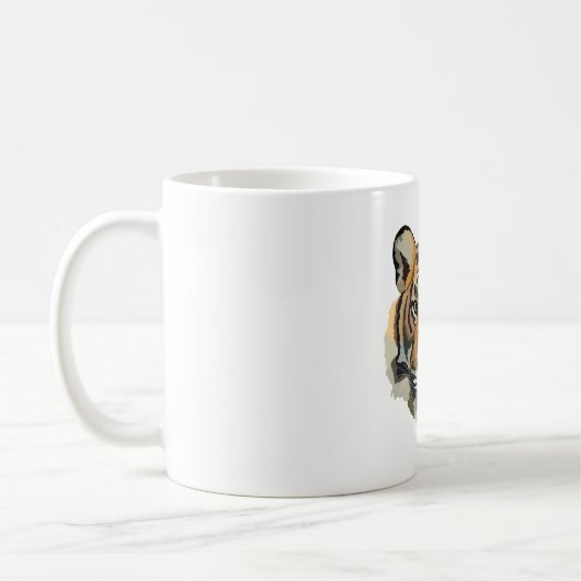 虎の番だ コーヒーマグカップ (左)