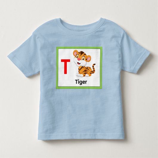 虎の番だ トドラーTシャツ (正面)