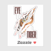 虎の目のスラッシュ爪の虎の目を裂く。ペルフェック シール (シート)