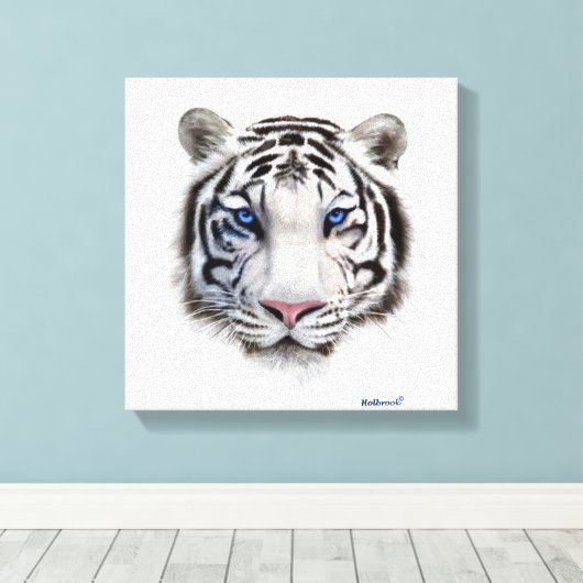 虎の目 キャンバスプリント (インサイチュ (ウッドフロア))