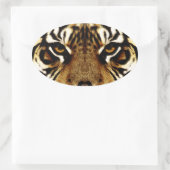 虎の目 楕円形シール (バッグ)