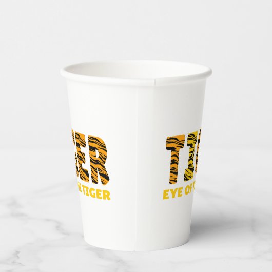 虎の目 紙コップ (右)