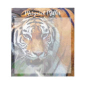 虎の絵 ノートパッド (正面)