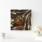 虎の緩い…美しい壁の時計 スクエア壁時計 (ホーム)