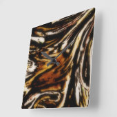 虎の緩い…美しい壁の時計 スクエア壁時計 (傾斜)