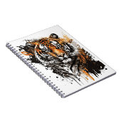 虎の美しい ノートブック (右側)