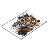 虎の美しい ノートブック (左側)