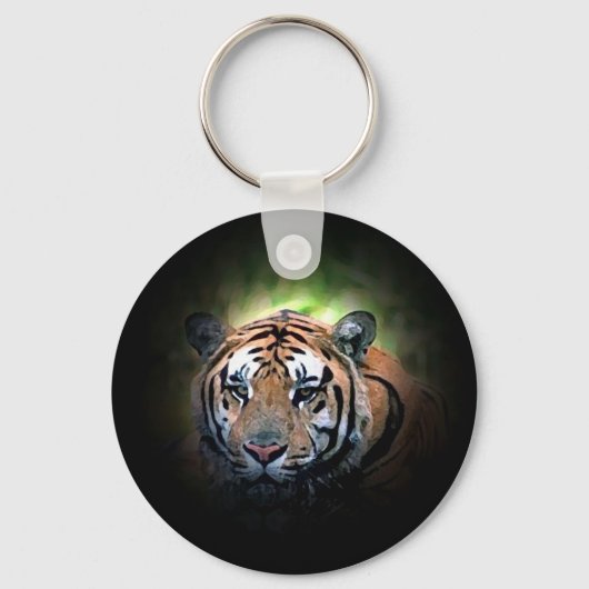 虎の自由の精神 キーホルダー (正面)