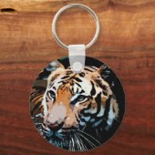 虎の自由 キーホルダー (正面)