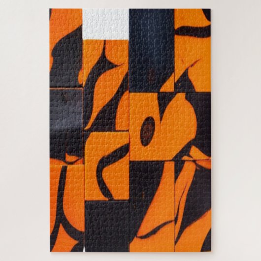 虎の色 ジグソーパズル (縦)