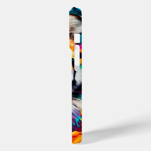 虎の色 Case-Mate iPhoneケース (裏面 / 左)