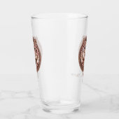 虎の芸術的魅惑と描写 タンブラーグラス (右)