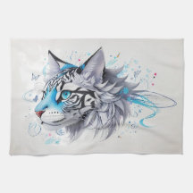 虎の落書きデザイン