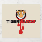 虎の血 ビールラベル (シングルラベル)