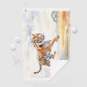 虎の行動 ゴルフタオル (インサイチュ)